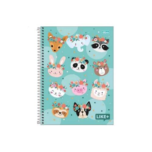 Caderno Universitário Like 1 matéria 80 folhas - Tilibra Caderno Universitário Like 1 matéria 80 folhas - Tilibra