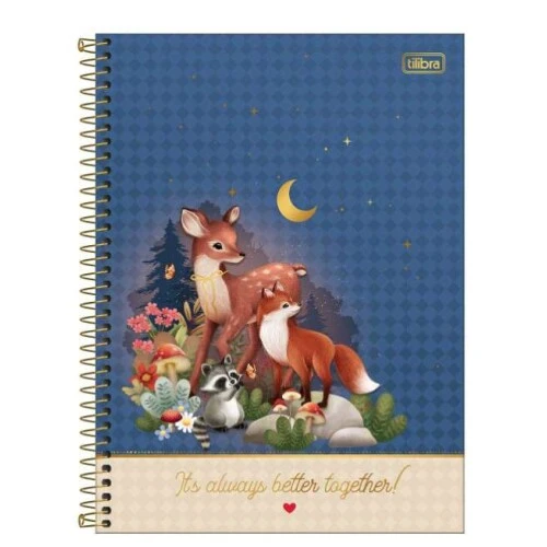 Caderno Universitário Loveland 1 matéria 80 Folhas Tilibra Caderno Universitário Loveland 1 matéria 80 Folhas Tilibra