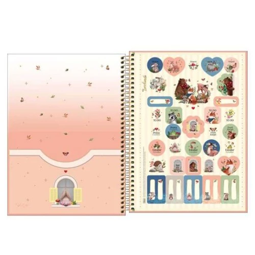 Caderno Universitário Loveland 1 matéria 80 Folhas Tilibra Caderno Universitário Loveland 1 matéria 80 Folhas Tilibra