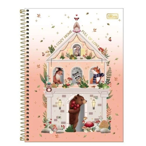 Caderno Universitário Loveland 1 matéria 80 Folhas Tilibra Caderno Universitário Loveland 1 matéria 80 Folhas Tilibra