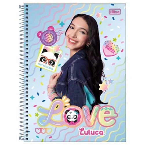 Caderno Universitário Luluca matéria 80 folhas - Tilibra Caderno Universitário Luluca matéria 80 folhas - Tilibra