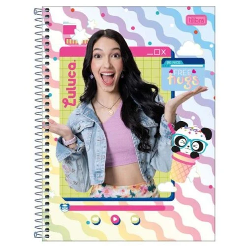 Caderno Universitário Luluca matéria 80 folhas - Tilibra Caderno Universitário Luluca matéria 80 folhas - Tilibra