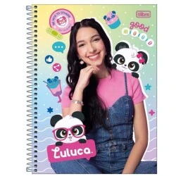 Caderno Universitário Luluca matéria 80 folhas - Tilibra