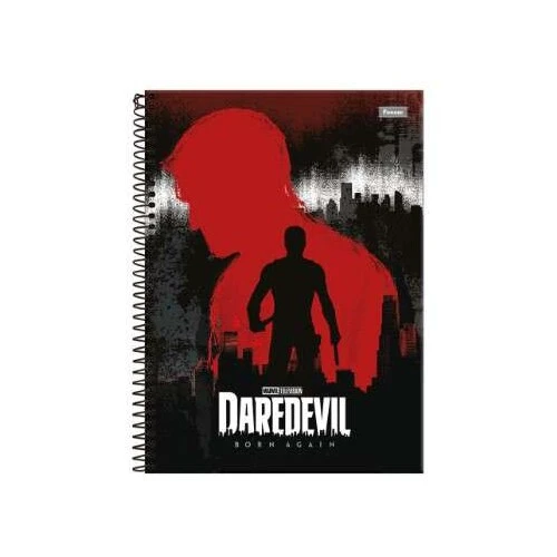 Caderno Universitário Marvel Daredevil 1 Matéria Grande 80 Folhas - Foroni