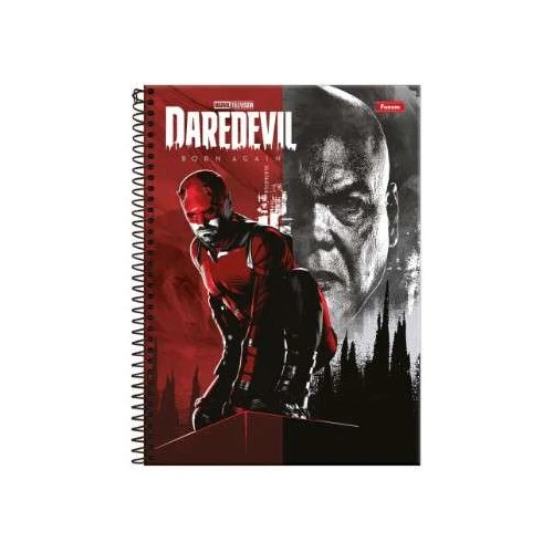 Caderno Universitário Marvel Daredevil 1 Matéria Grande 80 Folhas - Foroni