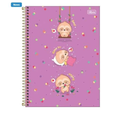 Caderno Universitário Mellow 80 folhas - Tilibra