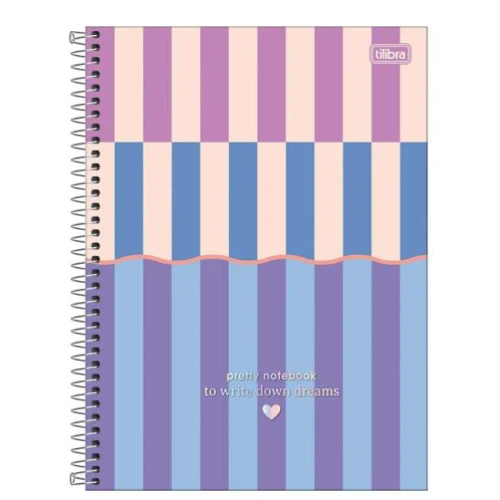 Caderno Universitário Melrose 80 folhas - Tilibra Caderno Universitário Melrose 80 folhas - Tilibra