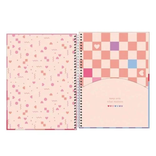 Caderno Universitário Melrose 80 folhas - Tilibra Caderno Universitário Melrose 80 folhas - Tilibra