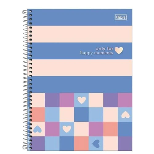 Caderno Universitário Melrose 80 folhas - Tilibra Caderno Universitário Melrose 80 folhas - Tilibra