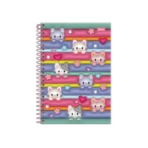 Caderno Universitário Nicecream 10 Matérias-Foroni Caderno Universitário Nicecream 10 Matérias-Foroni