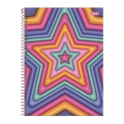 Caderno Universitário Nicecream 11 80 Folhas - Foroni Caderno Universitário Nicecream 11 80 Folhas - Foroni