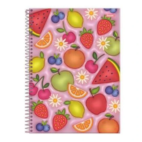 Caderno Universitário Nicecream 11 80 Folhas - Foroni Caderno Universitário Nicecream 11 80 Folhas - Foroni