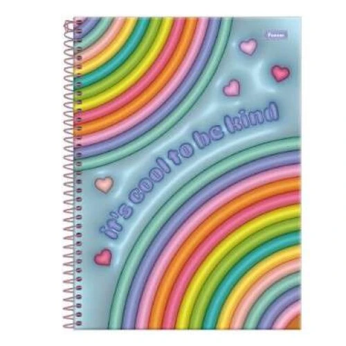 Caderno Universitário Nicecream 11 80 Folhas - Foroni Caderno Universitário Nicecream 11 80 Folhas - Foroni