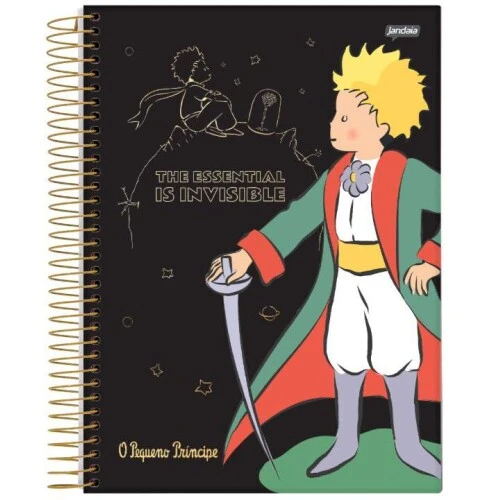 Caderno Universitário O Pequeno Principe 1 matéria 96 Folhas - Jandaia Caderno Universitário O Pequeno Principe 1 matéria 96 Folhas - Jandaia