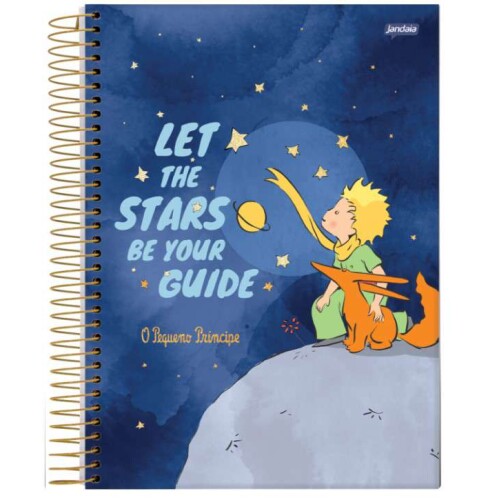Caderno Universitário O Pequeno Principe 1 matéria 96 Folhas - Jandaia Caderno Universitário O Pequeno Principe 1 matéria 96 Folhas - Jandaia