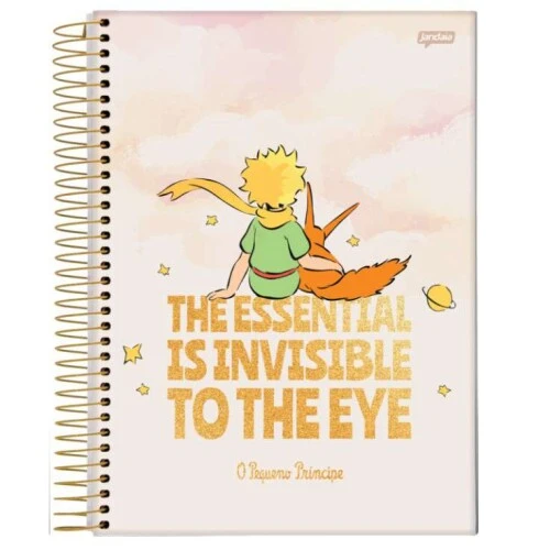 Caderno Universitário O Pequeno Principe 1 matéria 96 Folhas - Jandaia Caderno Universitário O Pequeno Principe 1 matéria 96 Folhas - Jandaia
