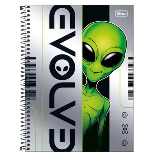 Caderno Universitário Orbit CD 10 Materias - Tilibra Caderno Universitário Orbit CD 10 Materias - Tilibra