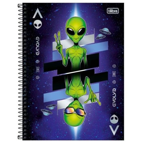 Caderno Universitário Orbit CD 10 Materias - Tilibra Caderno Universitário Orbit CD 10 Materias - Tilibra