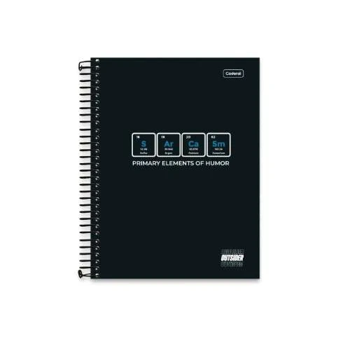 Caderno Universitário Outsider 10 matérias 160 Folhas  Foroni