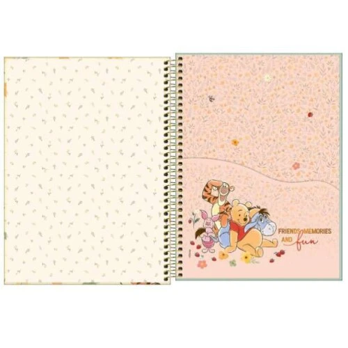 Caderno Universitário Pooh 101 160 folhas - Tilibra Caderno Universitário Pooh 101 160 folhas - Tilibra