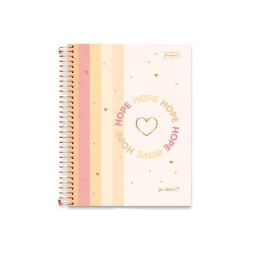 Caderno Universitário Positivity 15 matérias 240 Folhas  Foroni