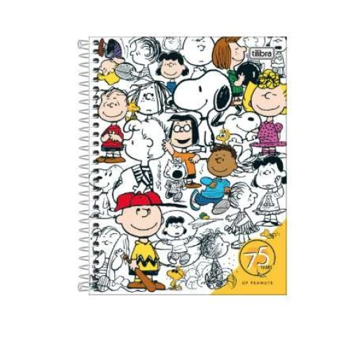 Caderno Universitário Colleg Snoopy 1 matéria 80 Folhas - Tilibra