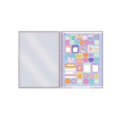 Caderno Universitário Sugar Rush 11 Grande 80 Folhas - Foroni Caderno Universitário Sugar Rush 11 Grande 80 Folhas - Foroni