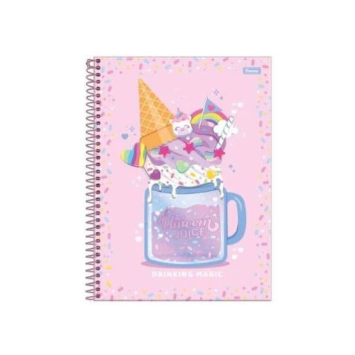 Caderno Universitário Sugar Rush 11 Grande 80 Folhas - Foroni Caderno Universitário Sugar Rush 11 Grande 80 Folhas - Foroni