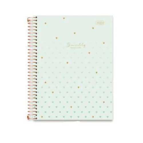 Caderno Universitário Sweetly 1 Matéria 80 Folhas - Cadersil Caderno Universitário Sweetly 1 Matéria 80 Folhas - Cadersil