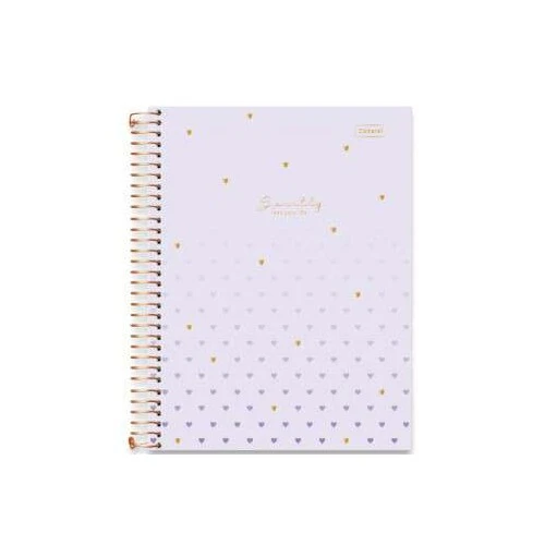 Caderno Universitário Sweetly 10 Matérias 168 Folhas - Cadersil