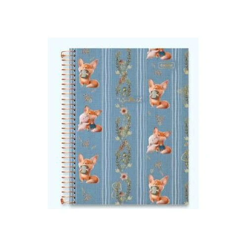 Caderno Universitário Woodland 10 matérias 160 Folhas - Cadersil