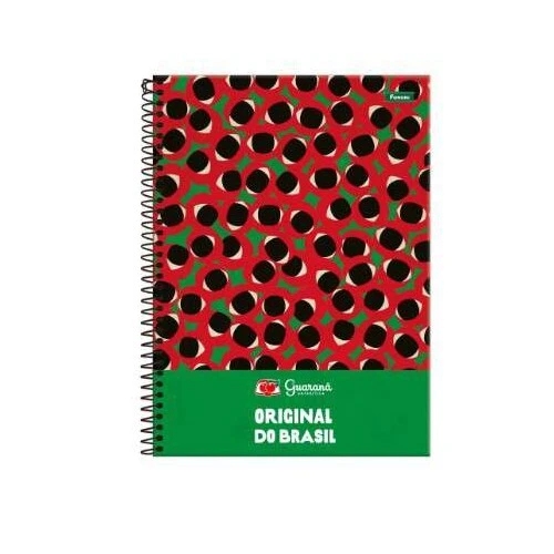 Caderno Universitário Guaraná 1 Matéria 80 Folhas - Foroni