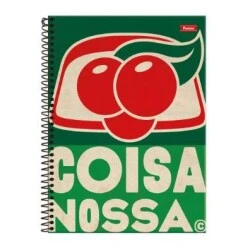 Caderno Universitário guarana 1 matéria 80 Folhas - Foroni