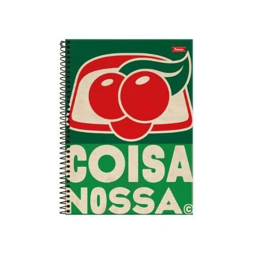 Caderno Universitário Guaraná 1 Matéria 80 Folhas - Foroni