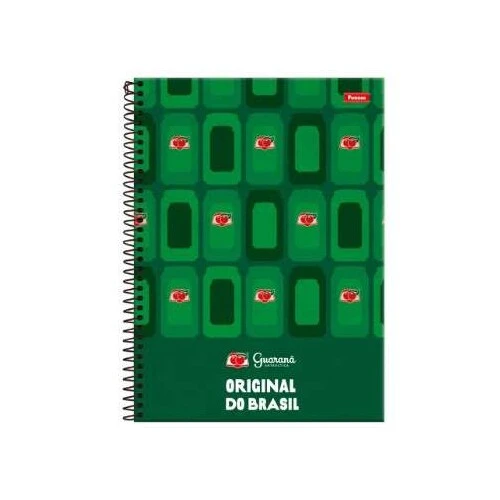 Caderno Universitário Guaraná 1 Matéria 80 Folhas - Foroni