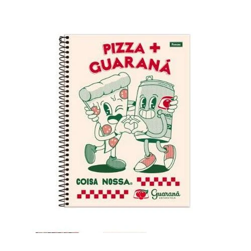 Caderno Universitário Guaraná 10 Matérias - Foroni