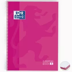Caderno Universitário 1 Matéria Smart Oxford Pink 120 Folhas - Sertic