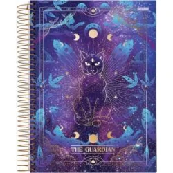 Caderno Universitário 1 matéria Mystic 80 folhas - Jandaia