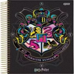 Caderneta Escolar Harry Potter 96 Folhas - Jandaia