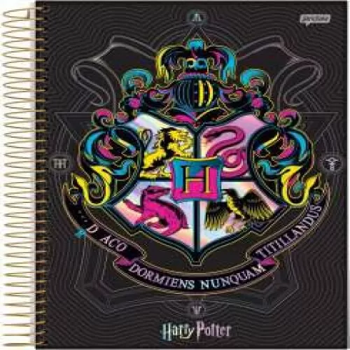 Caderno Espiral Harry Potter 1 matéria 96 Folhas - Jandaia