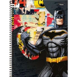 Caderno Universitário 11 Batman Teen 160 Folhas  Foroni