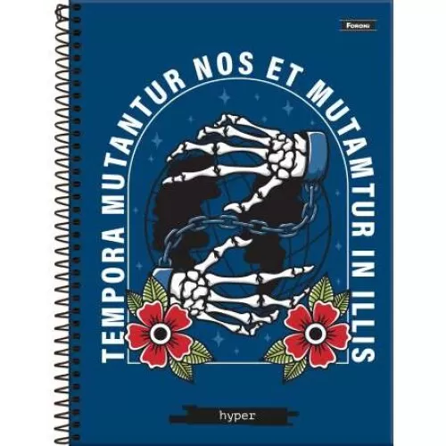 Caderno Universitário Hyper 80 Folhas - Foroni