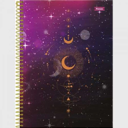 Caderno Universitário Coleg Cosmos 1 matéria 80 Folhas - Foroni