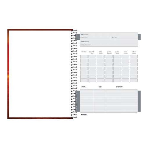 Caderno Universitário 4 Elementos 10 Matérias Foroni Caderno Universitário 4 Elementos 10 Matérias Foroni
