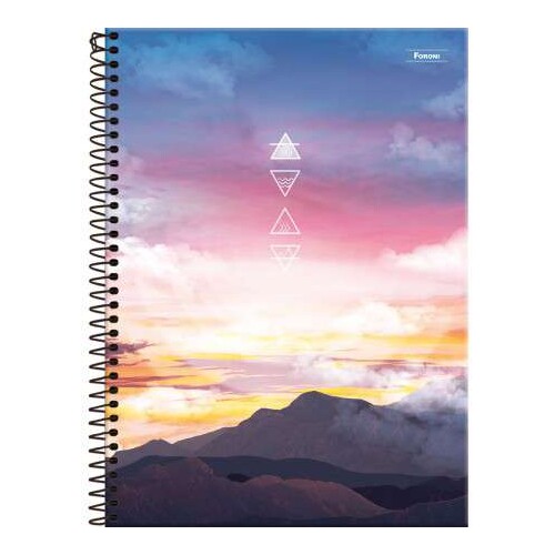 Caderno Universitário 4 Elementos 10 Matérias Foroni Caderno Universitário 4 Elementos 10 Matérias Foroni