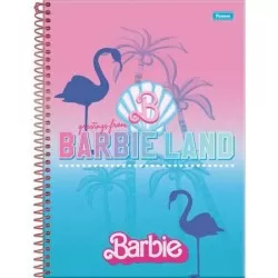 Caderno Universitário Barbie The Movie 80 Folhas - Foroni