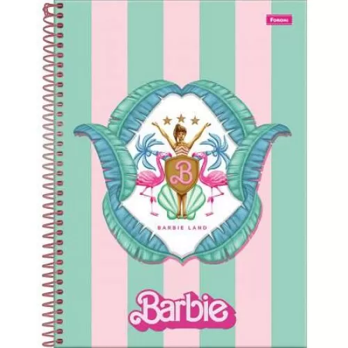 Caderno Universitário Barbie The Moivie 160 Folhas - Foroni