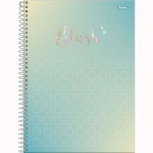 Caderno Espiral Blush 80 Folhas - Foroni