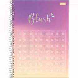 Caderno Espiral Blush 80 Folhas - Foroni