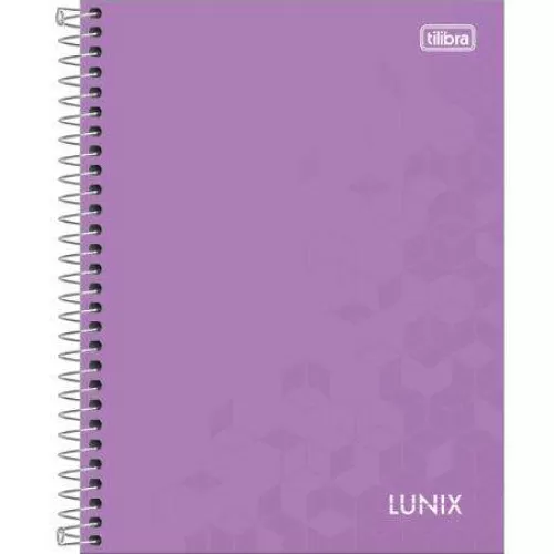 Caderno Universitário Coleg Lunix 1 matéria 80 folhas - Tilibra
